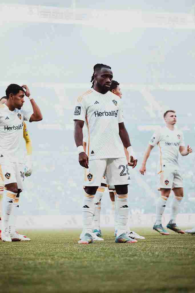Joseph Paintsil stands tall. He scored his first goal of the year against Real Salt Lake.