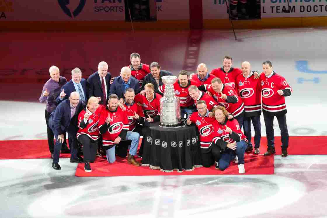 NHL: Columbus Blue Jackets at Carolina Hurricanes