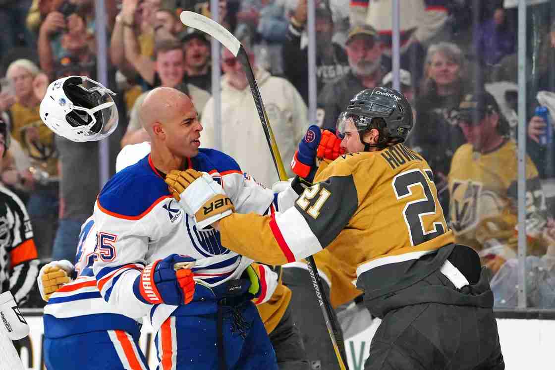 NHL: Edmonton Oilers at Vegas Golden Knights